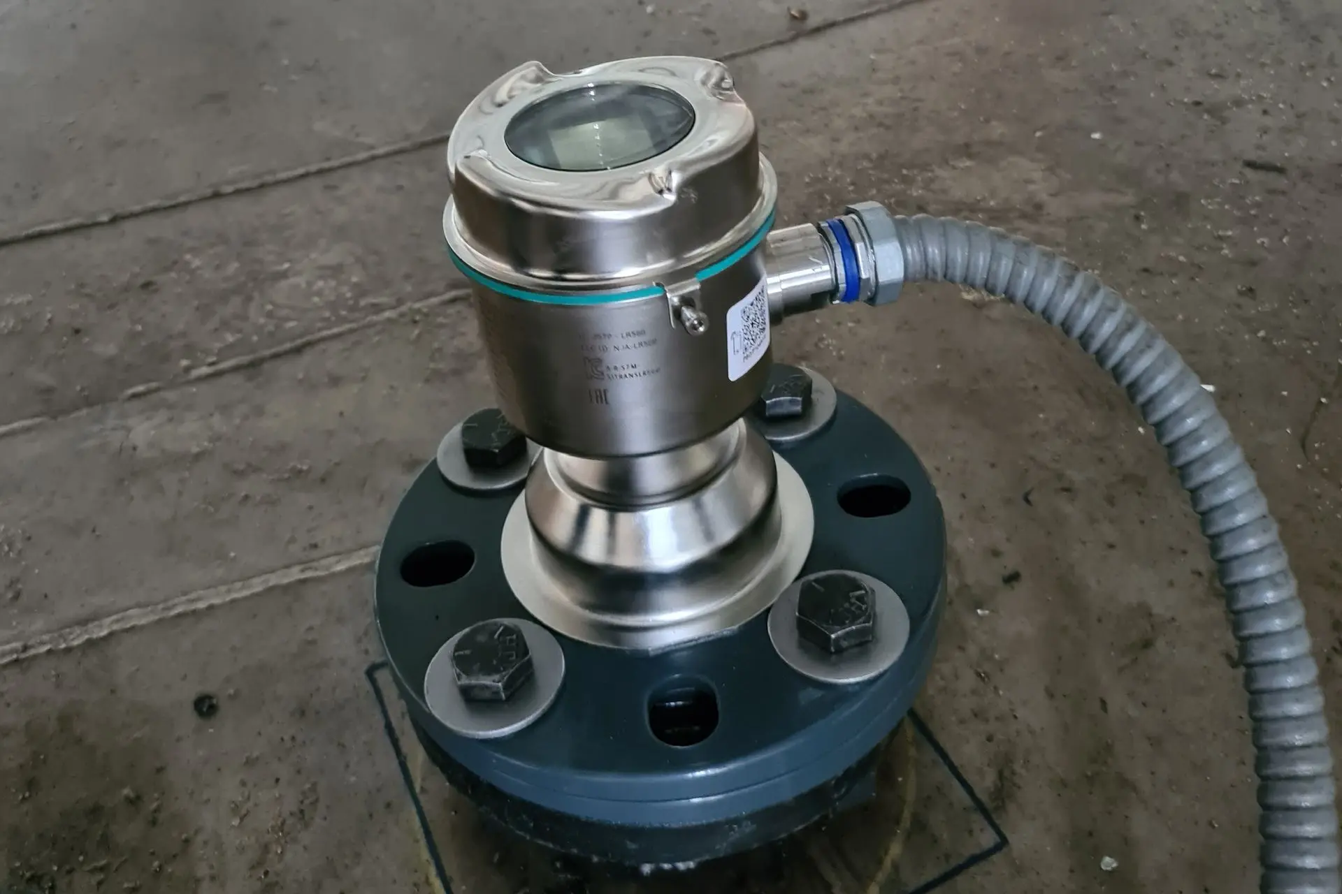 control industrial transmisor  nivel  tanque