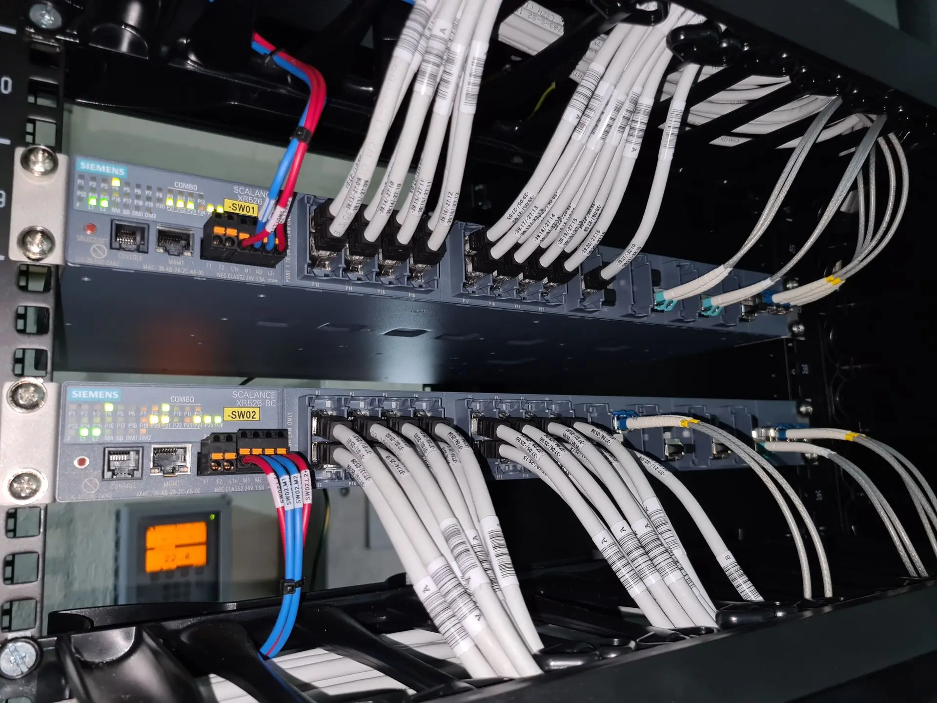 Diseño e Iinfraestructura de redes IT, OT y Videovigilancia. automatización red swicht industrial rack siemens ethernet configuracion diagnostico